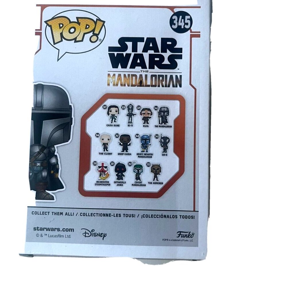 FUNKO POP Star Wars THE MANDALORIAN Vinyl Bobble-Head Figure 345